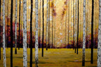 Golden Skies - SOLD by artist Alex Jawdokimov - Wyecliffe Galleries