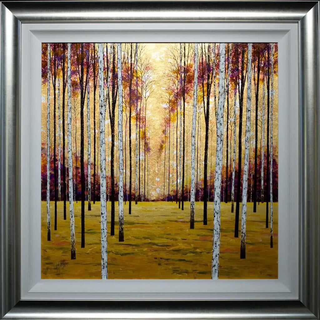 Golden Skies - SOLD by artist Alex Jawdokimov - Wyecliffe Galleries