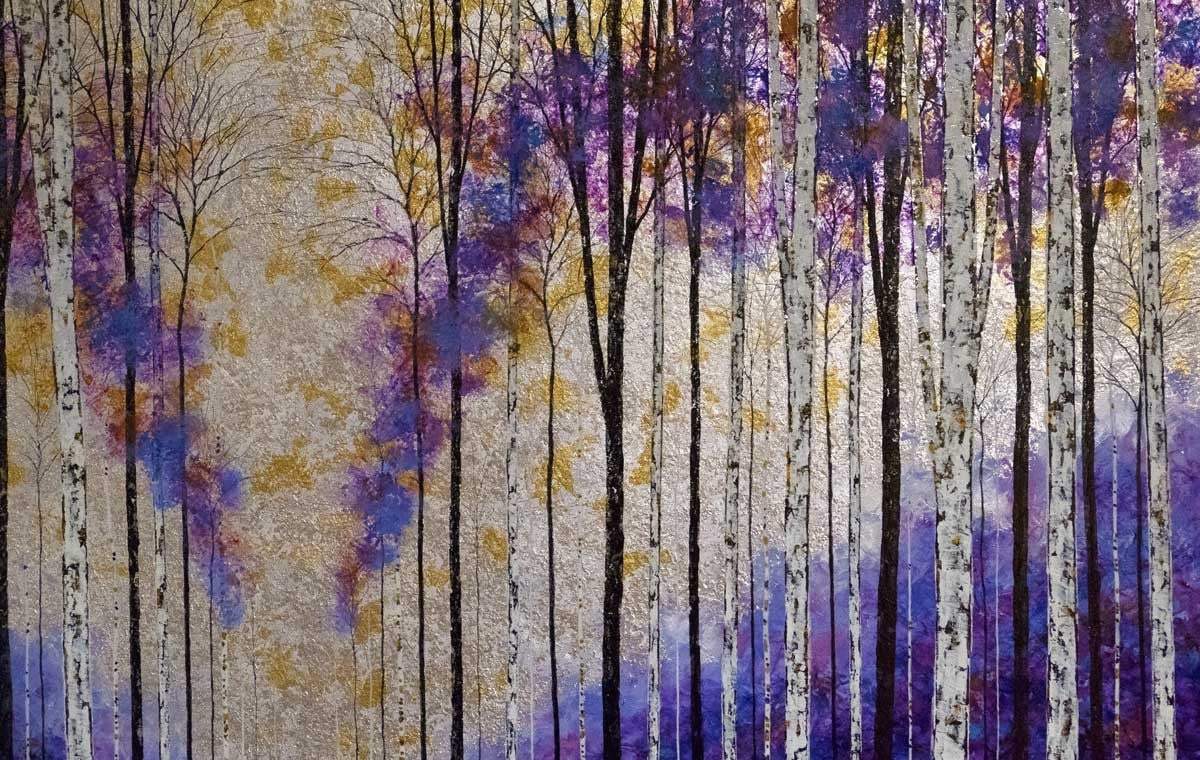 Purple Haze - SOLD by artist Alex Jawdokimov - Wyecliffe Galleries
