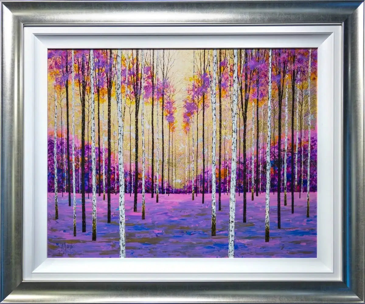 Purple Hope - SOLD by artist Alex Jawdokimov - Wyecliffe Galleries