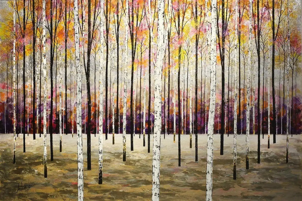 Shadows of the Forest - SOLD by artist Alex Jawdokimov - Wyecliffe Galleries