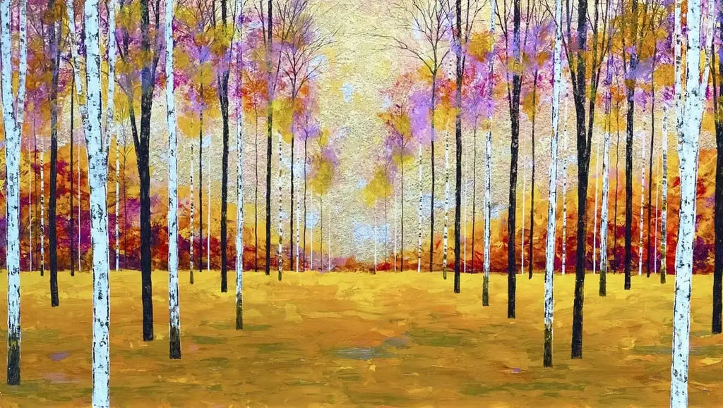 Silver and Gold - SOLD by artist Alex Jawdokimov - Wyecliffe Galleries