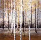 Silver Birches - SOLD by artist Alex Jawdokimov - Wyecliffe Galleries