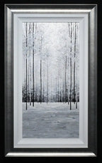 Silver Birches Triptych - SOLD by artist Alex Jawdokimov - Wyecliffe Galleries