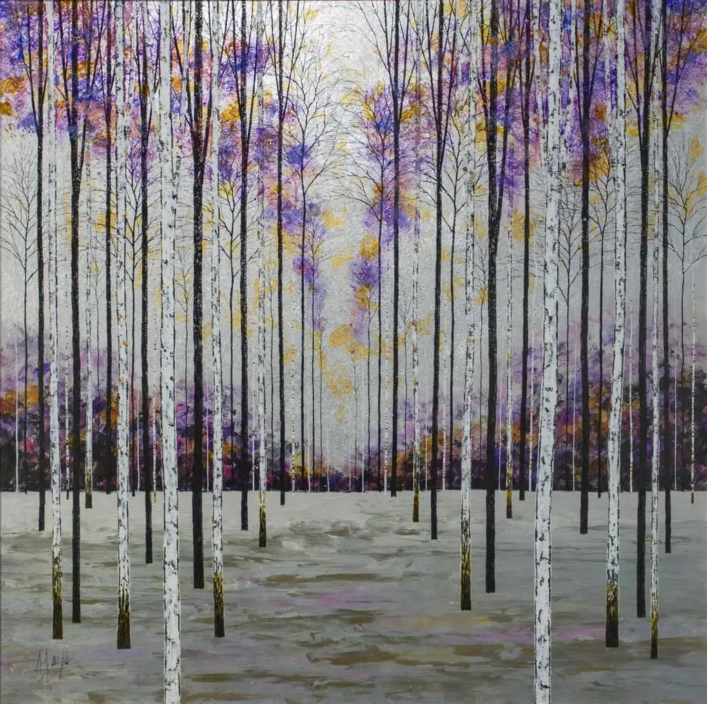 Silver Mist - SOLD by artist Alex Jawdokimov - Wyecliffe Galleries