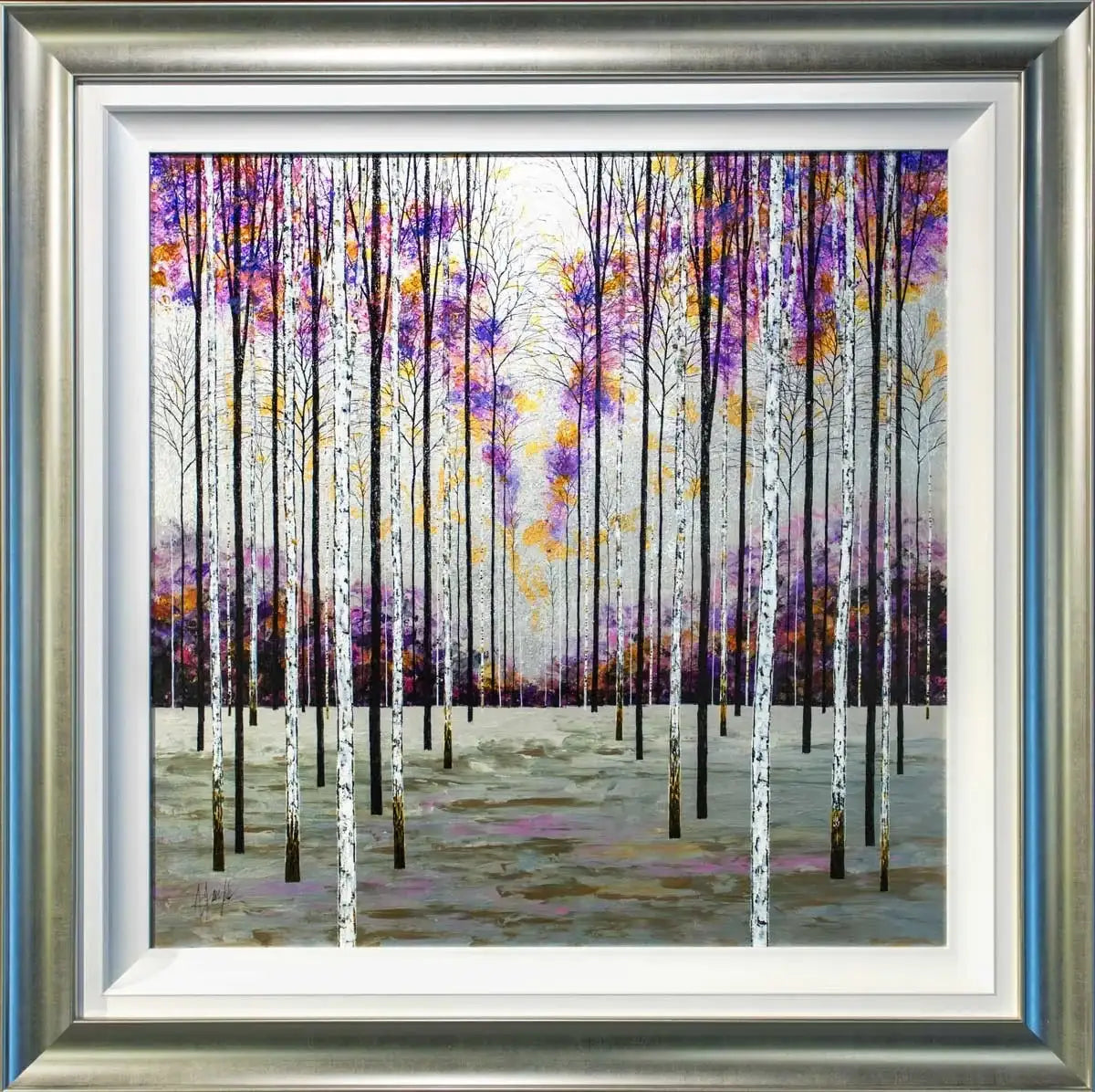 Silver Mist - SOLD by artist Alex Jawdokimov - Wyecliffe Galleries