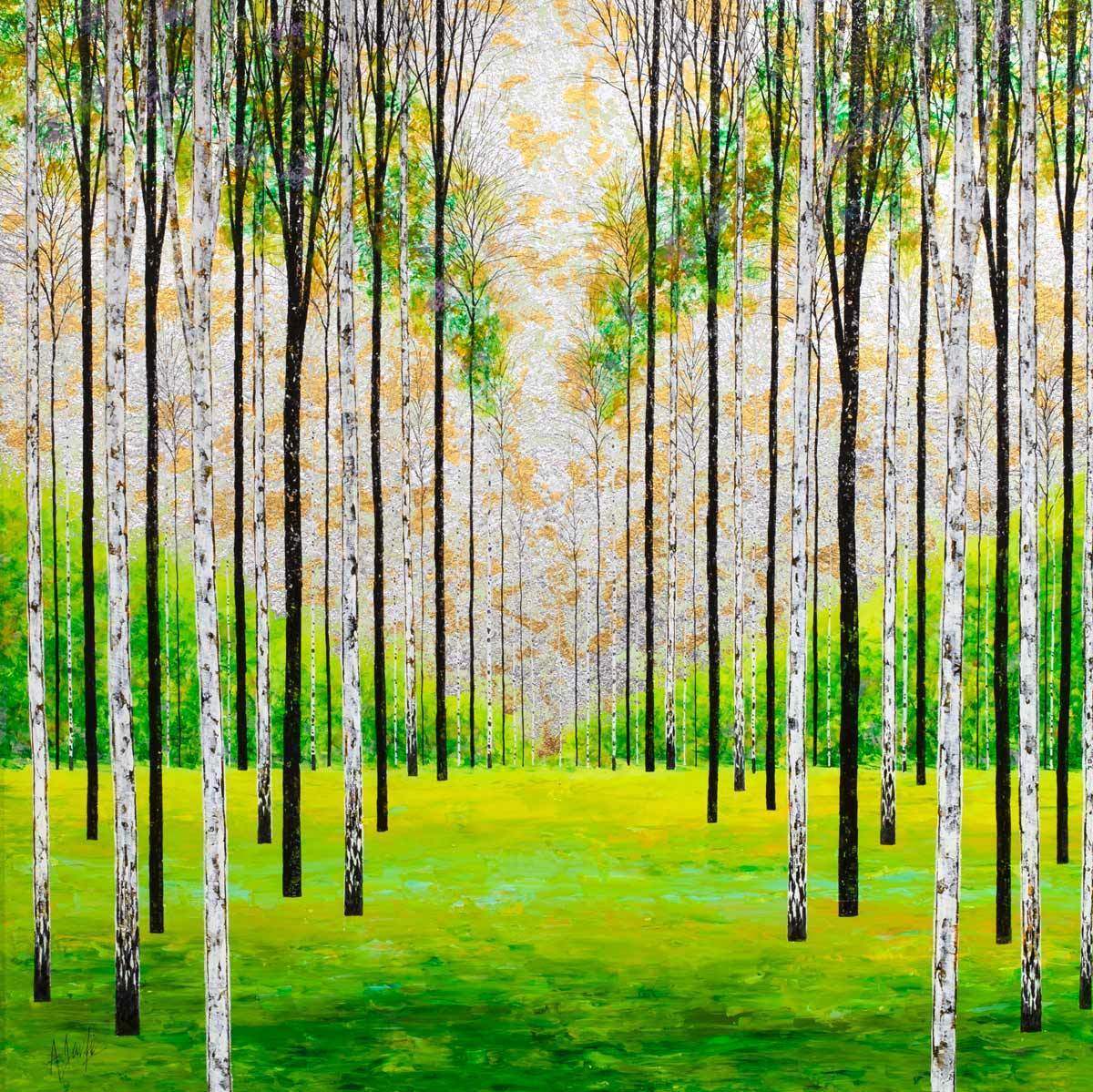 Springtide - Original - SOLD by artist Alex Jawdokimov - Wyecliffe Galleries