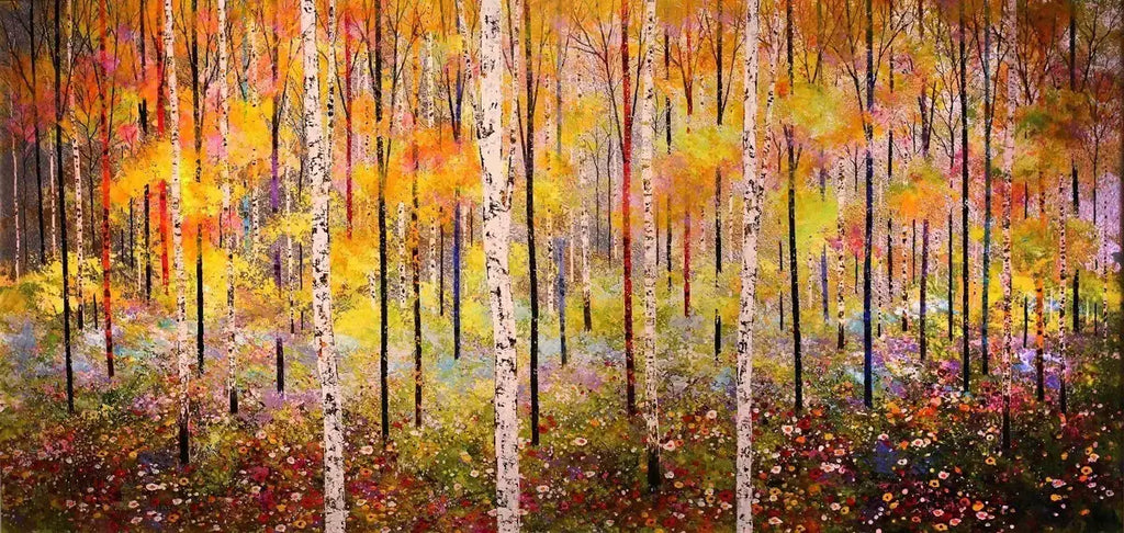 Summer Blooms - SOLD by artist Alex Jawdokimov - Wyecliffe Galleries