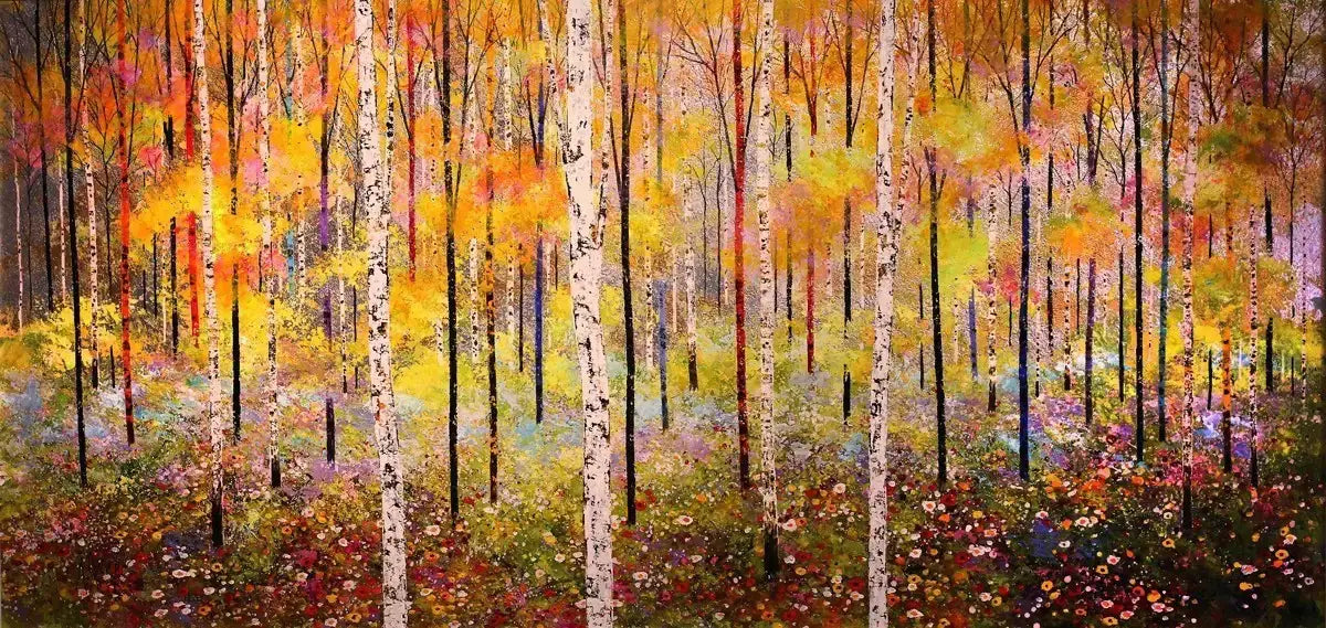 Summer Blooms - SOLD by artist Alex Jawdokimov - Wyecliffe Galleries