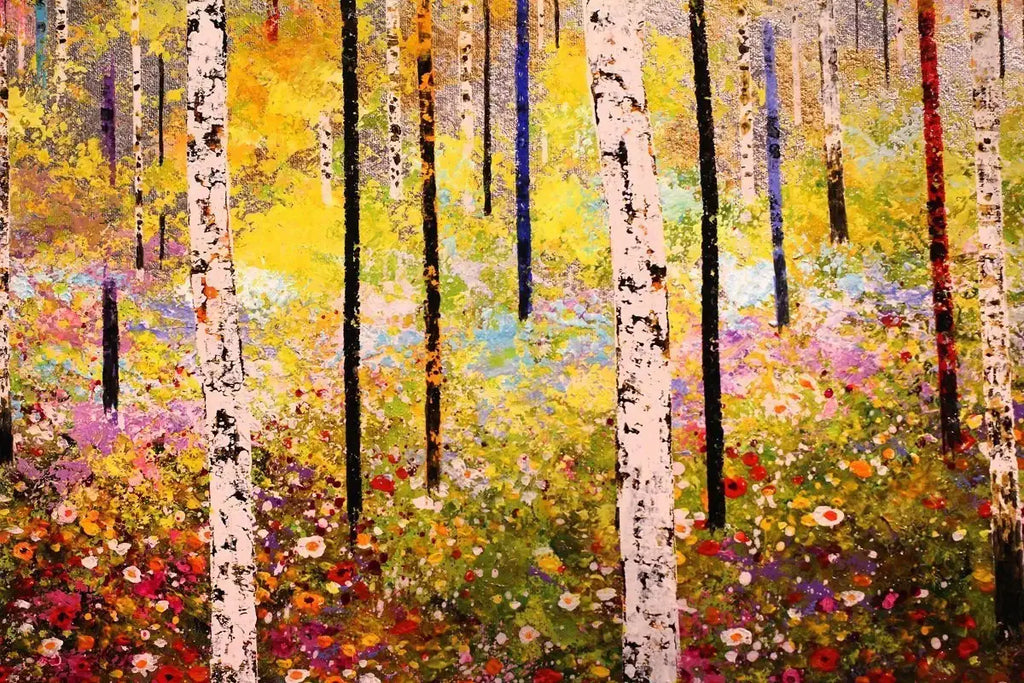 Summer Blooms - SOLD by artist Alex Jawdokimov - Wyecliffe Galleries