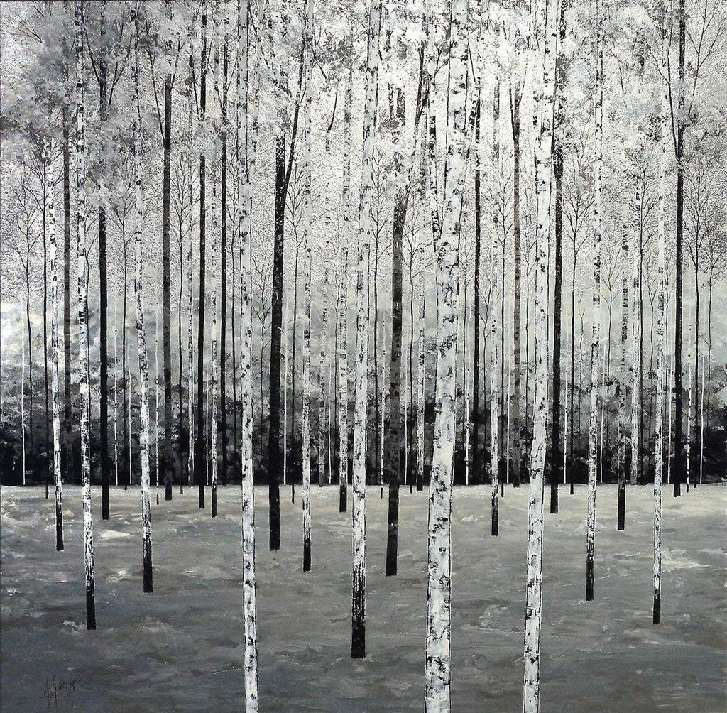 Winter is Here - SOLD by artist Alex Jawdokimov - Wyecliffe Galleries