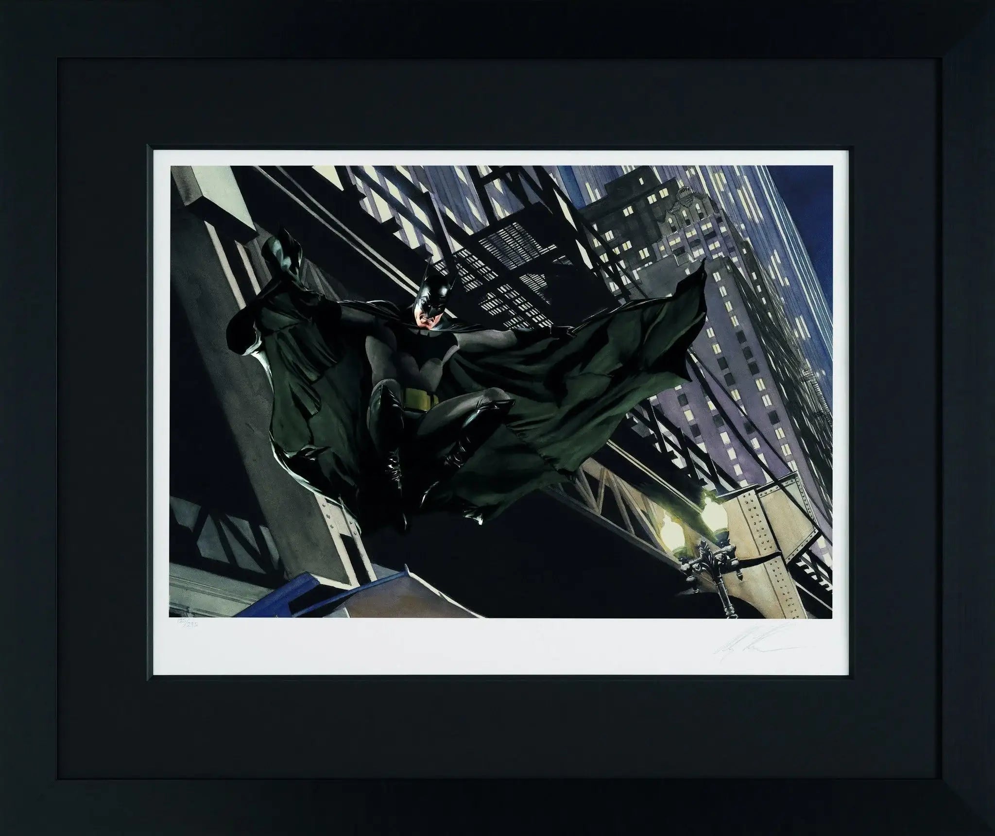 Descent on Gotham - Edition - SOLD by artist Alex Ross - Wyecliffe Galleries