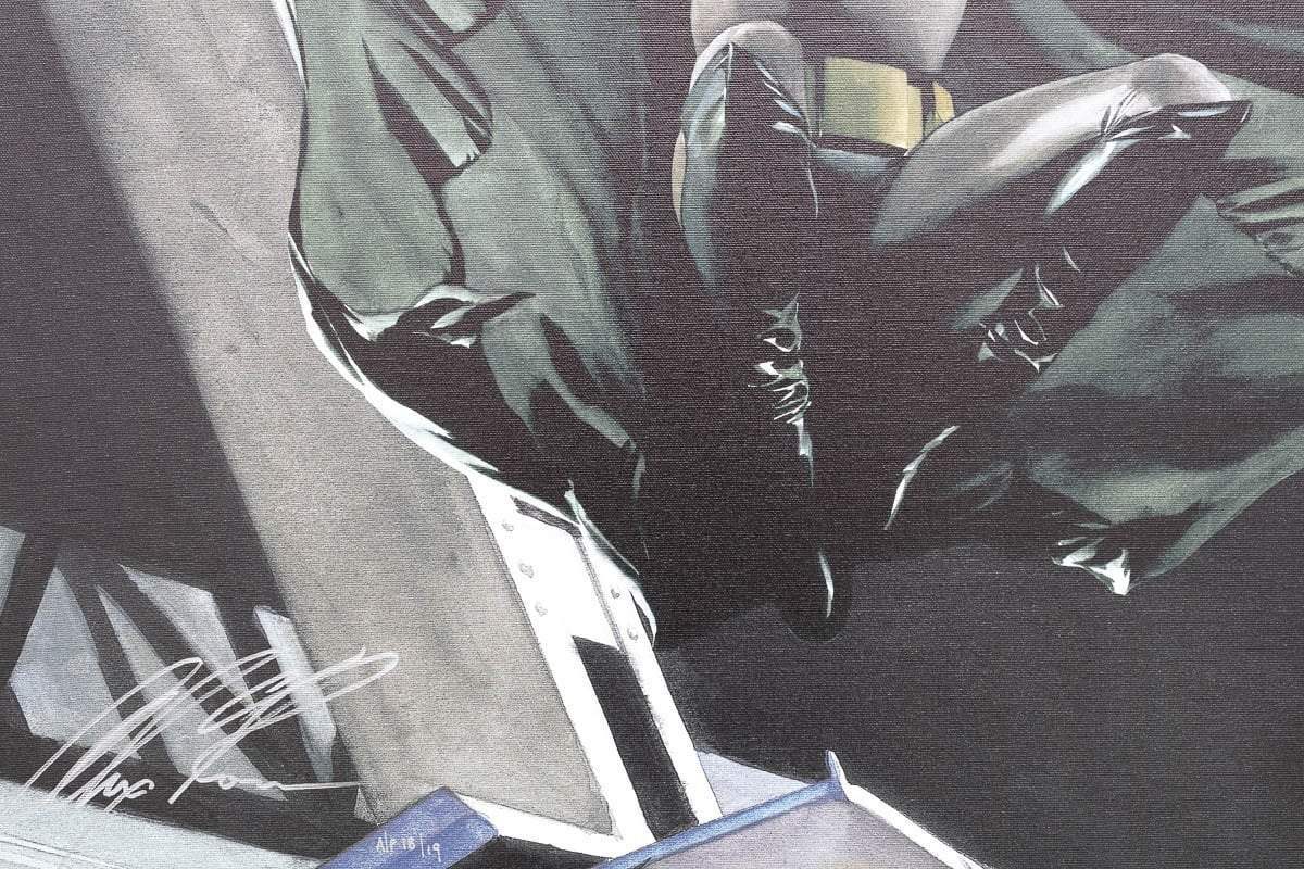 Descent on Gotham - Edition - SOLD by artist Alex Ross - Wyecliffe Galleries