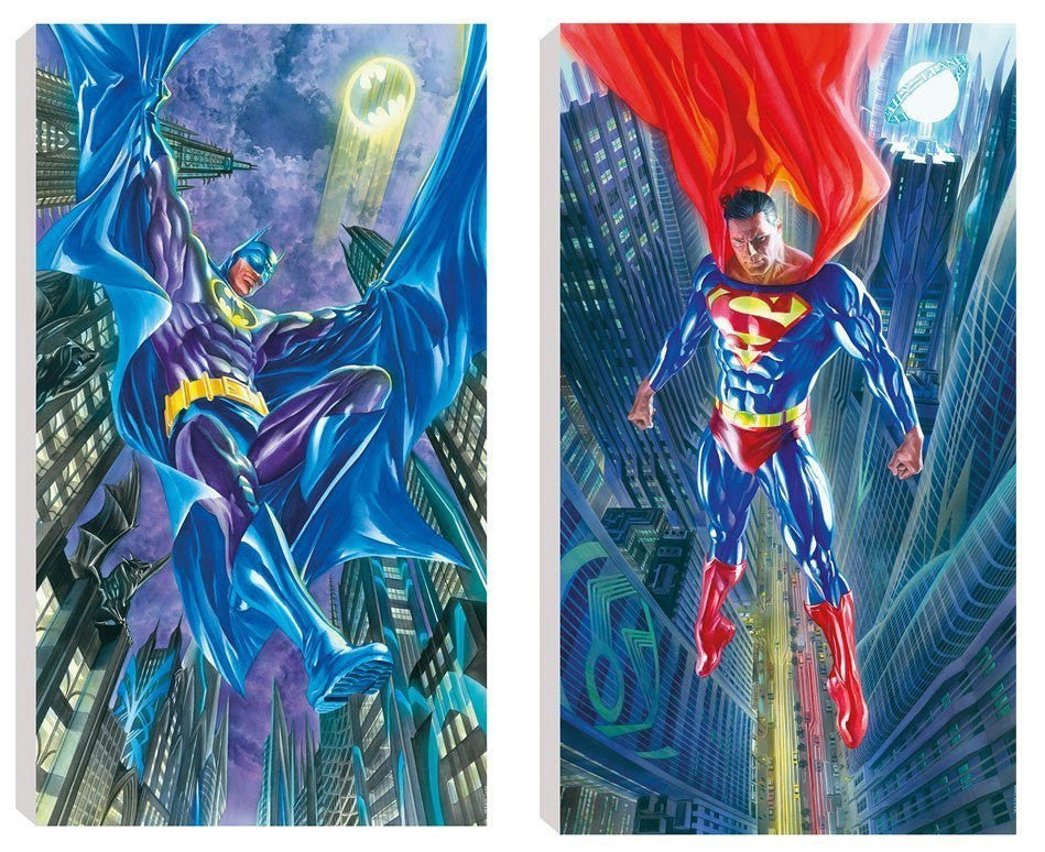 Suite of Two DC Comic Prints Alex Ross - Canvas - SOLD OUT Alex Ross Suite of Two DC Comic Prints Alex Ross - Canvas - SOLD OUT