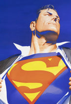 Superman Forever - Edition - SOLD by artist Alex Ross - Wyecliffe Galleries