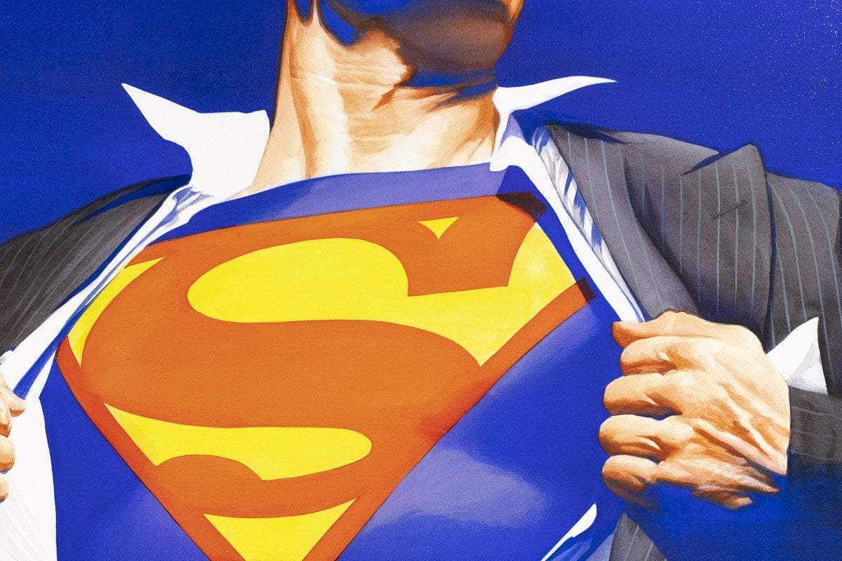 Superman Forever - Edition - SOLD by artist Alex Ross - Wyecliffe Galleries