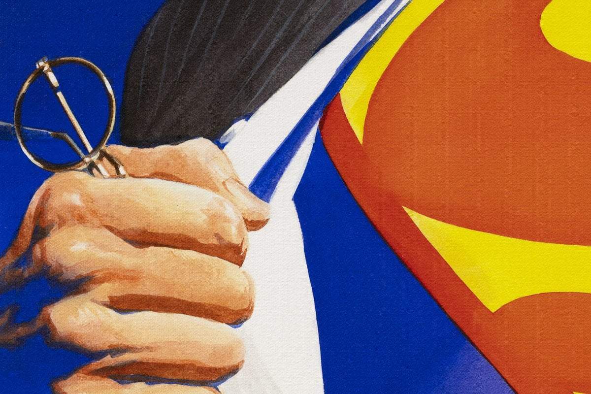 Superman Forever - Edition - SOLD by artist Alex Ross - Wyecliffe Galleries