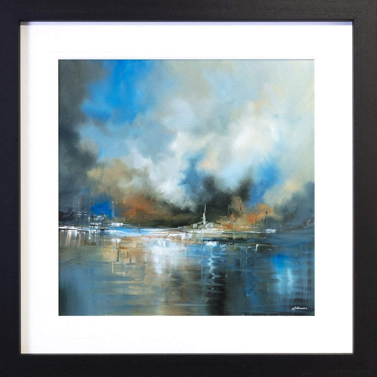 A Little Bit of Love - Original - SOLD by artist Alison Johnson - Wyecliffe Galleries