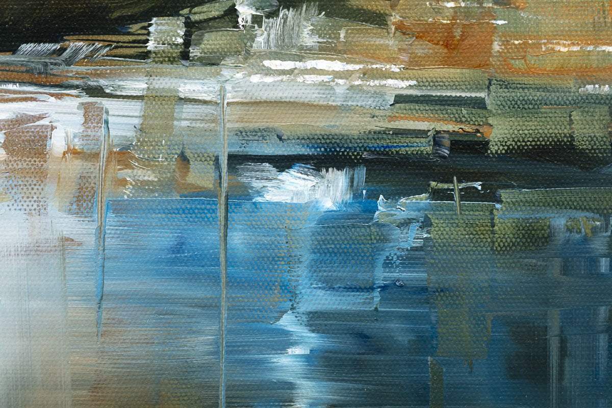 A Little Bit of Love - Original - SOLD by artist Alison Johnson - Wyecliffe Galleries