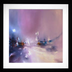 City Lights - Original - SOLD by artist Alison Johnson - Wyecliffe Galleries