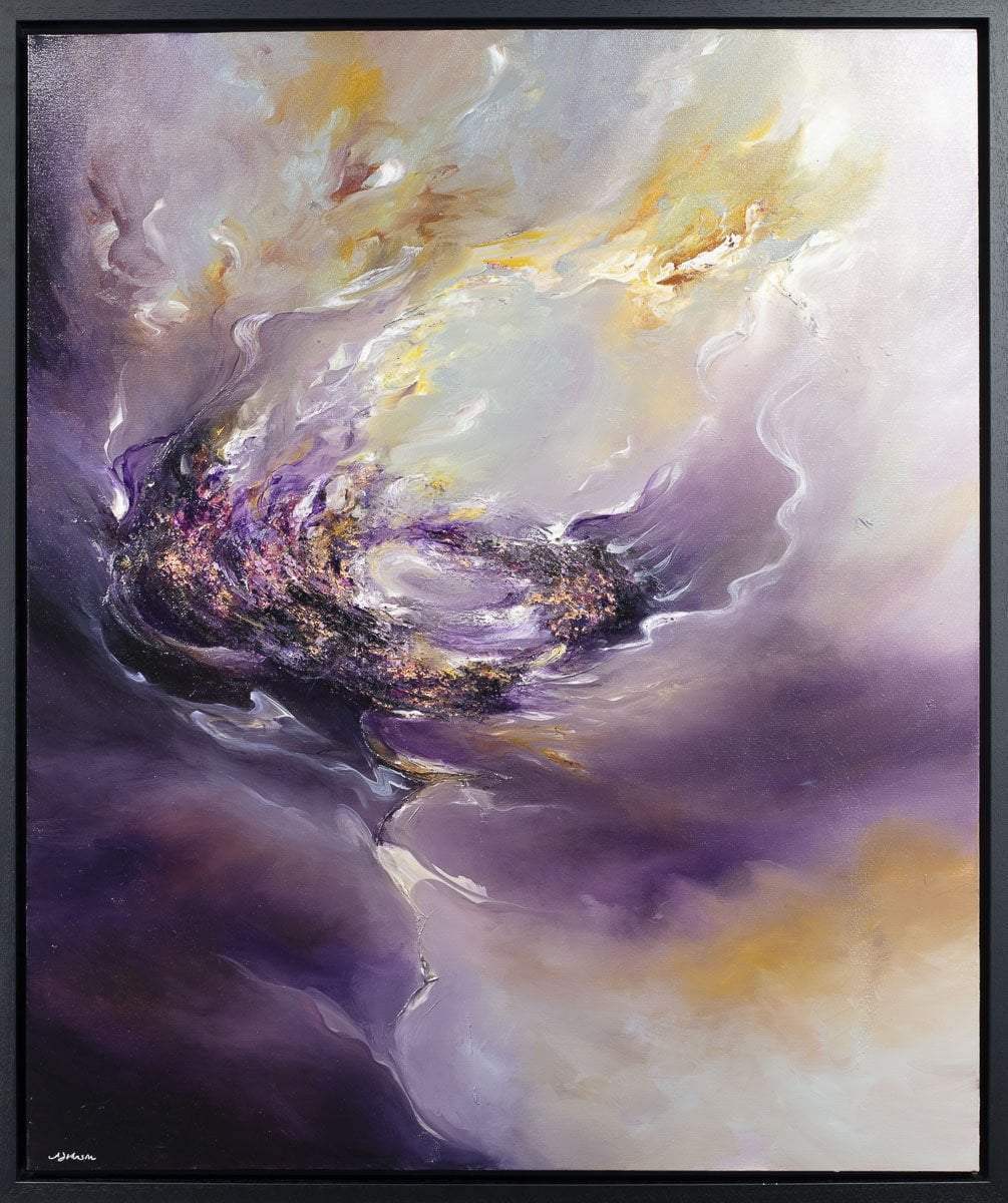 Ghost Whispers - Original by artist Alison Johnson - Wyecliffe Galleries