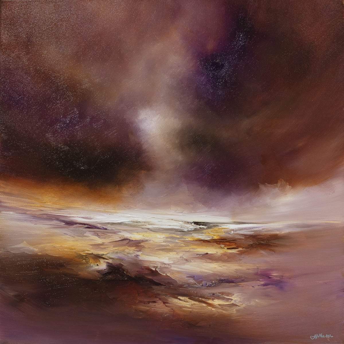Motions - Original - SOLD by artist Alison Johnson - Wyecliffe Galleries
