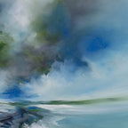 Ocean Breeze - Original - SOLD by artist Alison Johnson - Wyecliffe Galleries