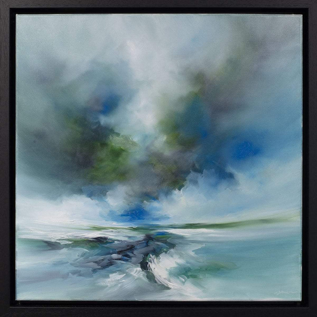 Ocean Breeze - Original - SOLD by artist Alison Johnson - Wyecliffe Galleries