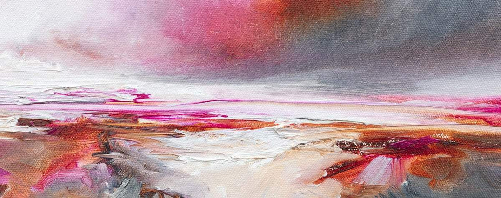 Our Dreams - Original - SOLD by artist Alison Johnson - Wyecliffe Galleries