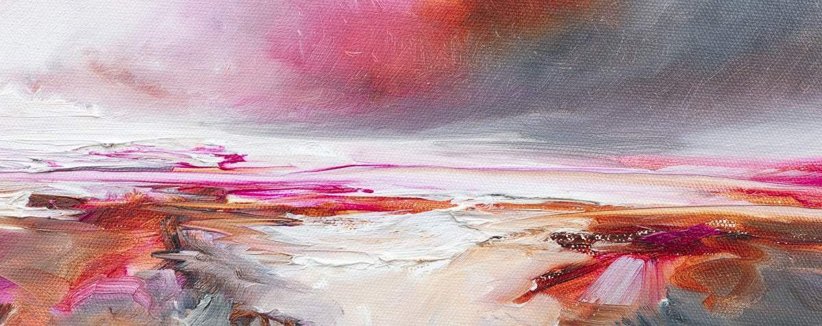 Our Dreams - Original - SOLD by artist Alison Johnson - Wyecliffe Galleries