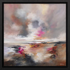 Pink Love - Original - SOLD by artist Alison Johnson - Wyecliffe Galleries