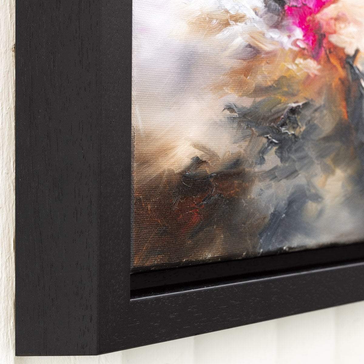 Pink Love - Original - SOLD by artist Alison Johnson - Wyecliffe Galleries