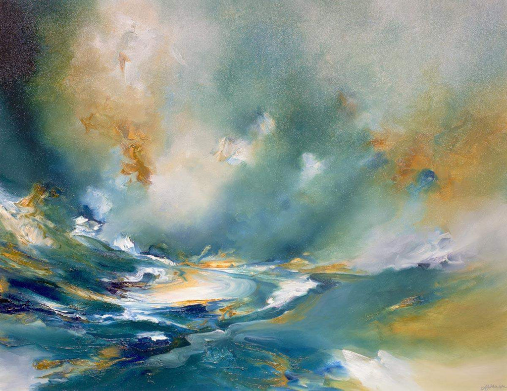 Secrets - Original - SOLD by artist Alison Johnson - Wyecliffe Galleries