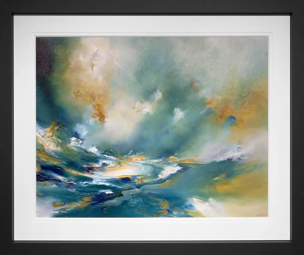 Secrets - Original - SOLD by artist Alison Johnson - Wyecliffe Galleries