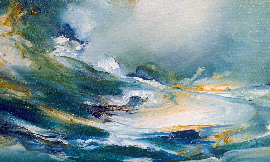 Secrets - Original - SOLD by artist Alison Johnson - Wyecliffe Galleries