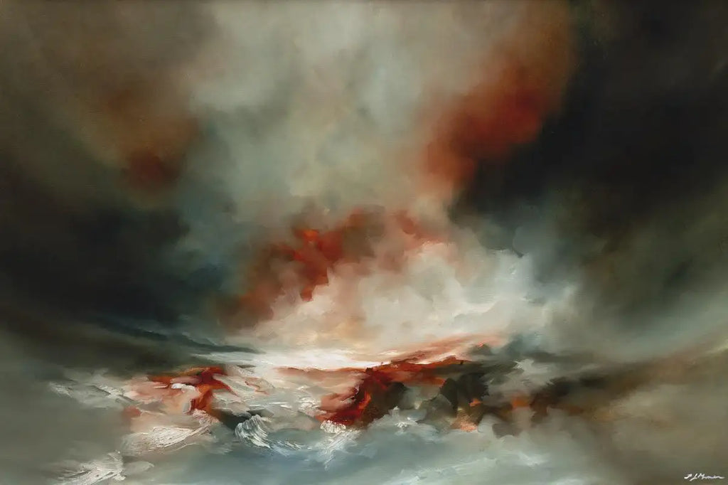 Sky Dreams - Original - SOLD by artist Alison Johnson - Wyecliffe Galleries