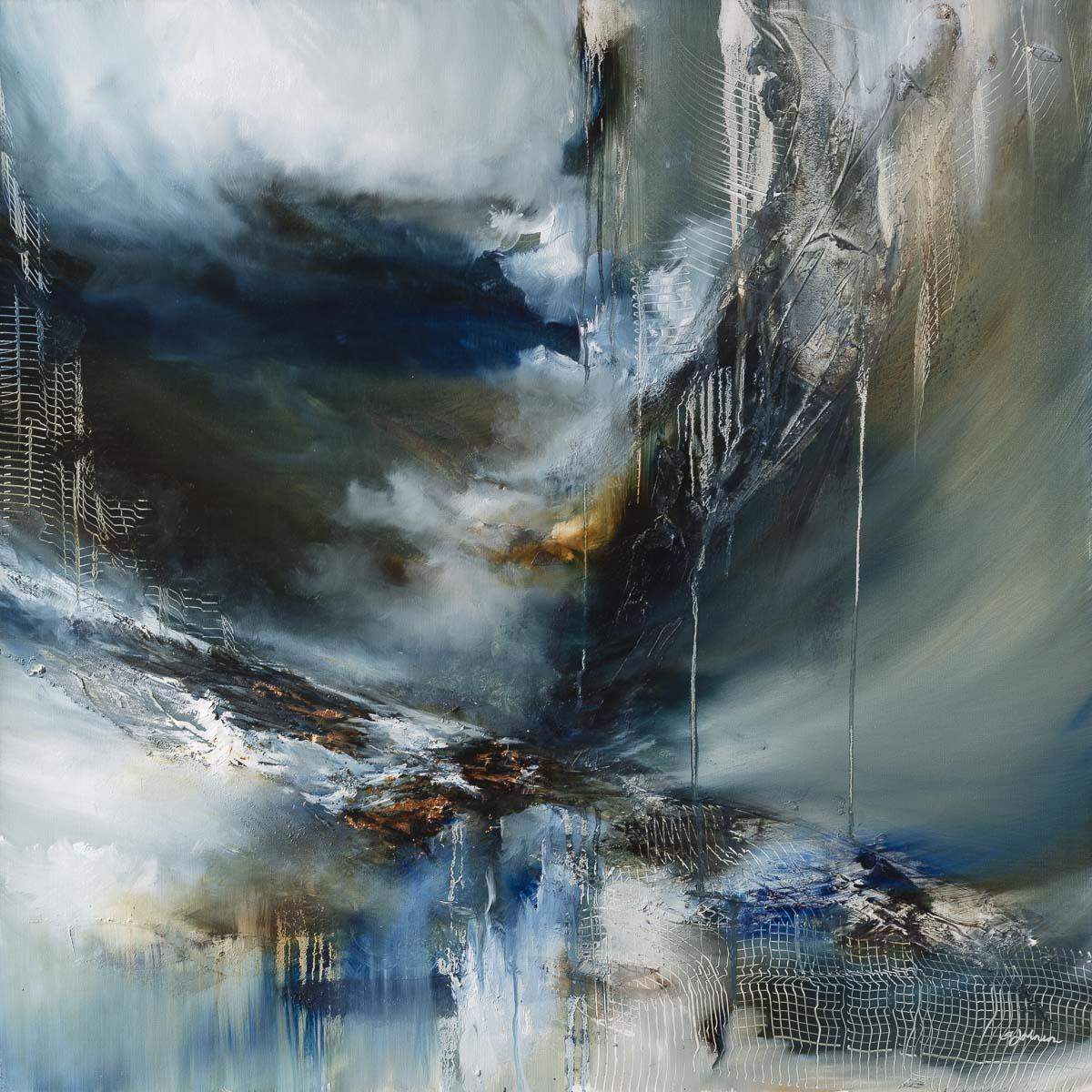 Storm Trawler - Original - SOLD by artist Alison Johnson - Wyecliffe Galleries