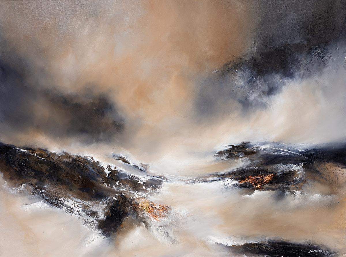 The Vision - Original - SOLD by artist Alison Johnson - Wyecliffe Galleries