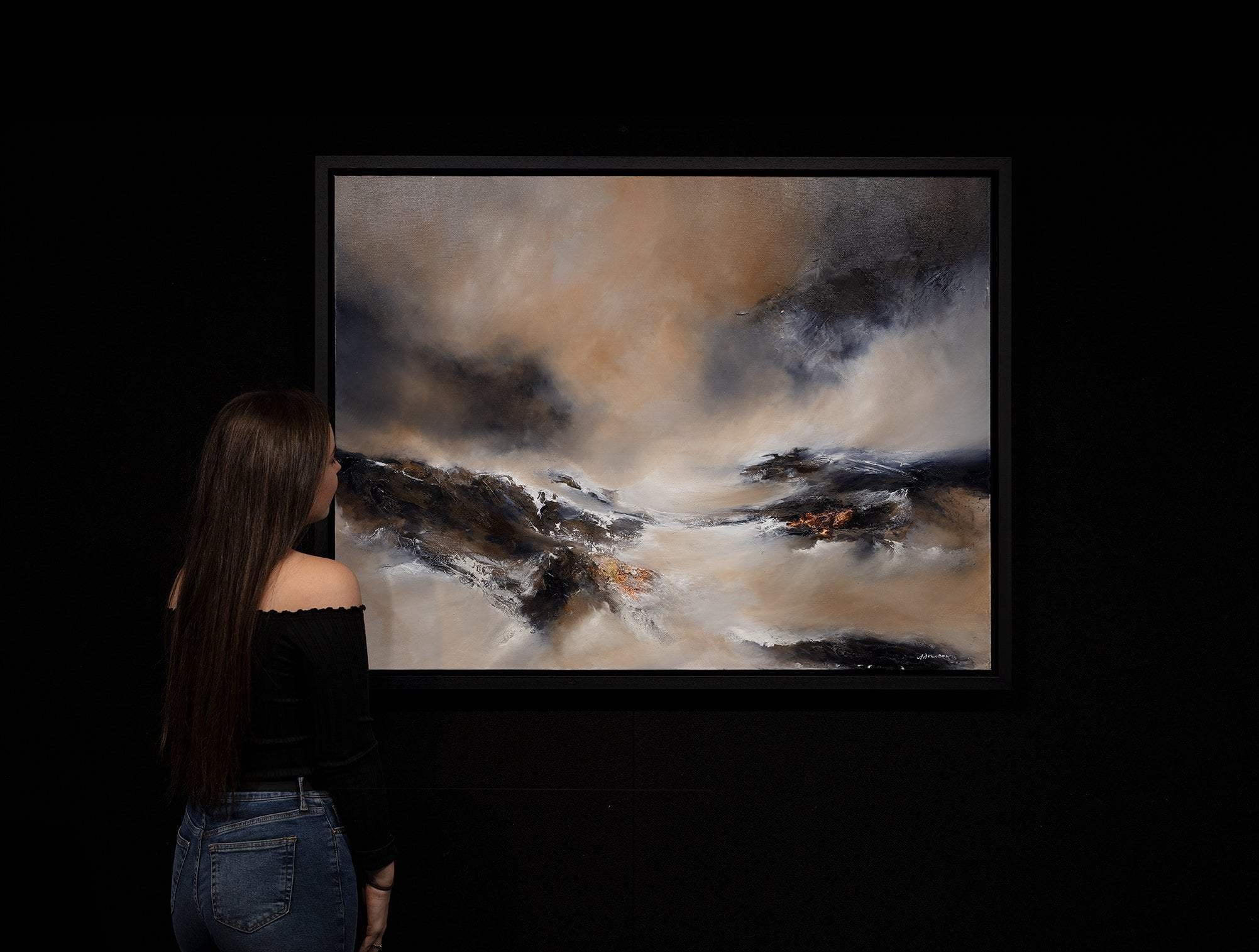 The Vision - Original - SOLD by artist Alison Johnson - Wyecliffe Galleries