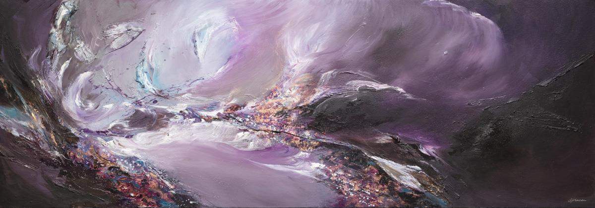 Transcend - Original - SOLD by artist Alison Johnson - Wyecliffe Galleries