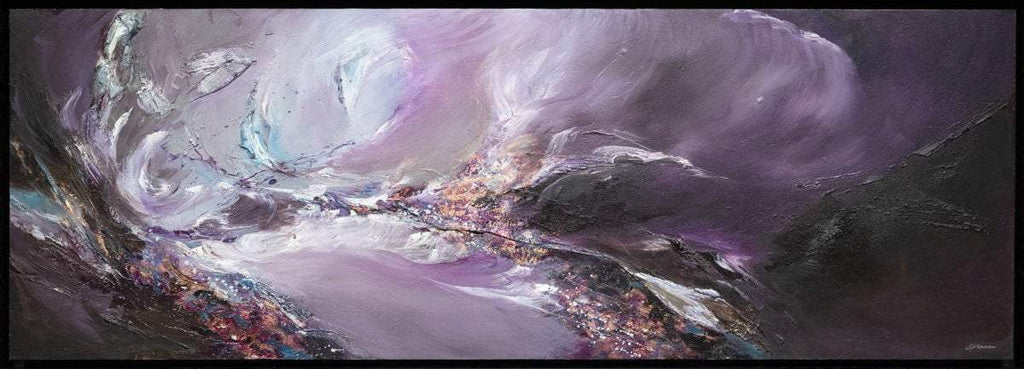 Transcend - Original - SOLD by artist Alison Johnson - Wyecliffe Galleries