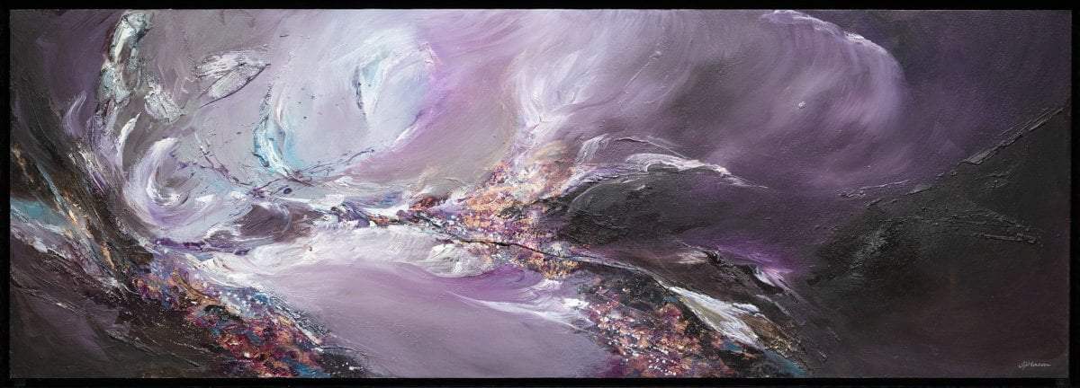 Transcend - Original - SOLD by artist Alison Johnson - Wyecliffe Galleries