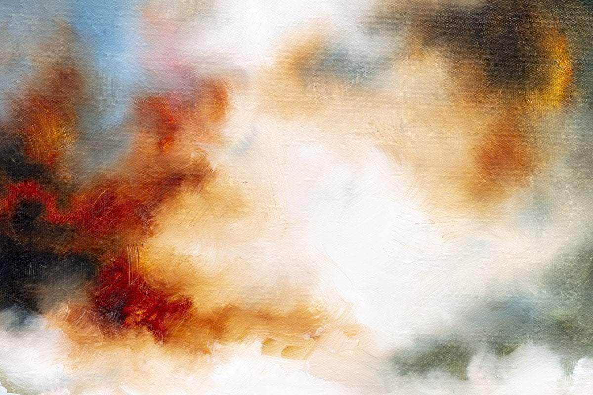 Who Do You Love - Original - SOLD by artist Alison Johnson - Wyecliffe Galleries