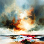 Who Do You Love - Original - SOLD by artist Alison Johnson - Wyecliffe Galleries