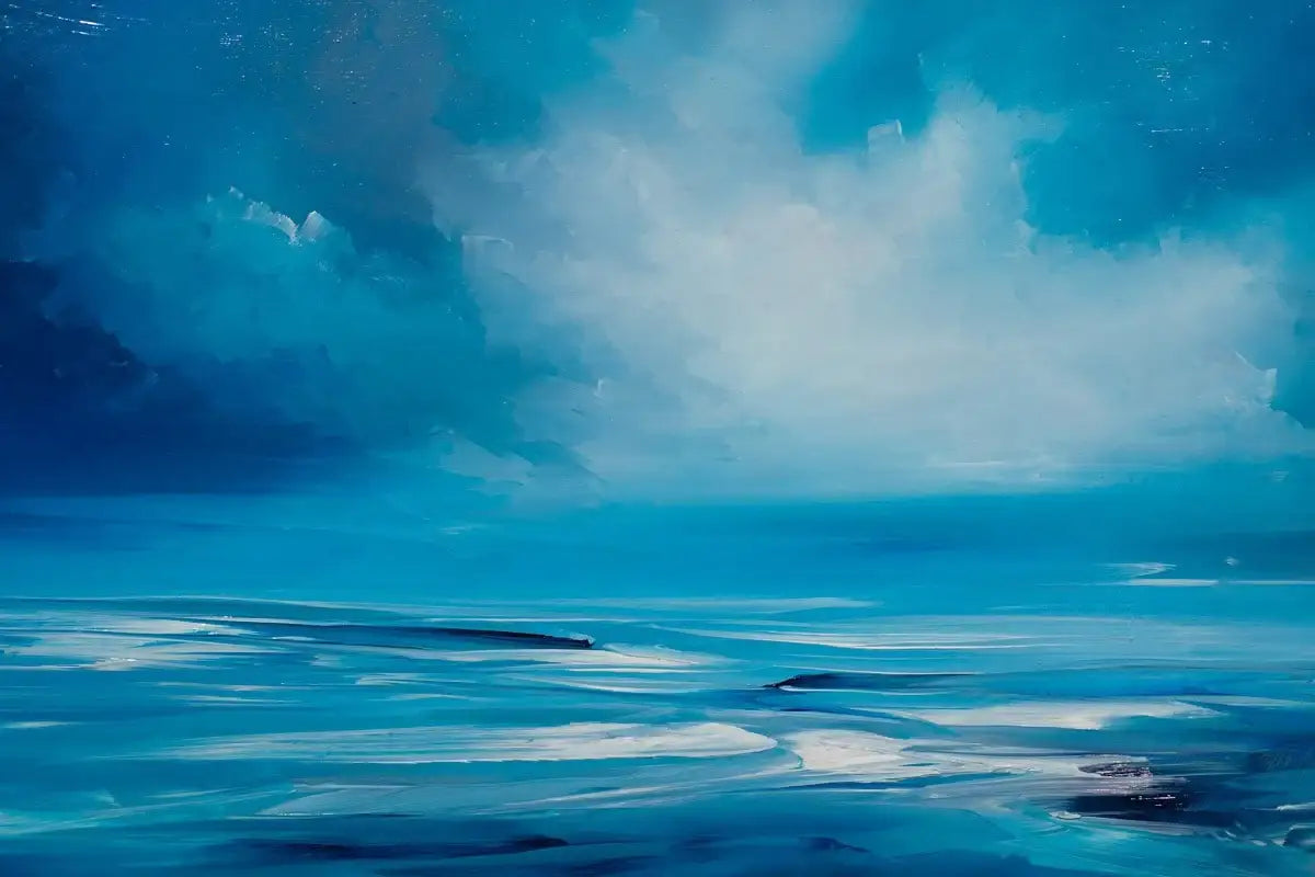 Within Infinite Space - SOLD by artist Alison Johnson - Wyecliffe Galleries