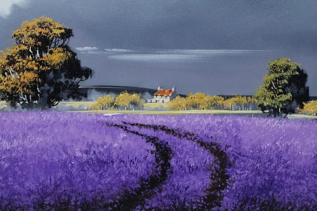 A Break in the Clouds - SOLD by artist Allan Morgan - Wyecliffe Galleries