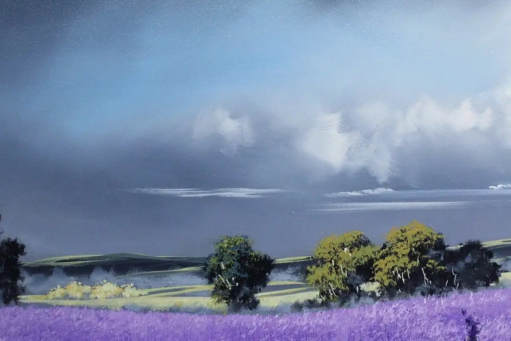 A Break in the Clouds - SOLD by artist Allan Morgan - Wyecliffe Galleries