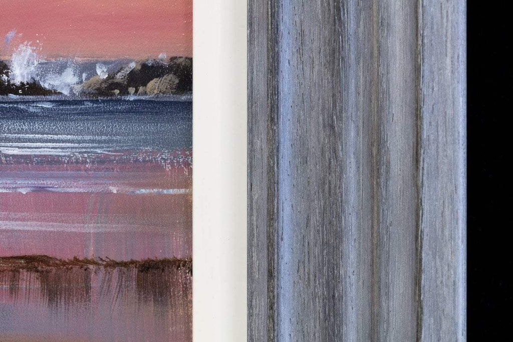 A Stroll by the Sea - Original - SOLD by artist Allan Morgan - Wyecliffe Galleries