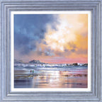 A Stroll by the Sea - Original - SOLD by artist Allan Morgan - Wyecliffe Galleries