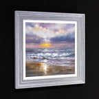 A Tidal Sunset - Original - SOLD by artist Allan Morgan - Wyecliffe Galleries